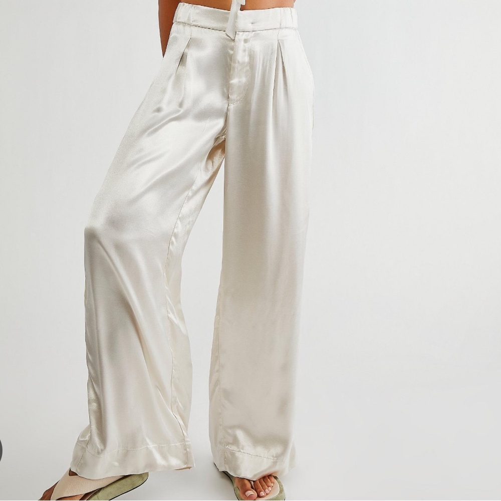 Free People Satin Pants